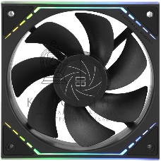 Кулер для корпуса Thermalright TL-M12R Reverse (124x120x25mm, 4-pin PWM, ARGB, 42.6CFM, 23.2dBA, 1500RPM, черный)