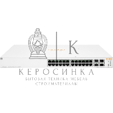 Коммутатор HPE JL684B Aruba Instant On 1930 24G Class4 PoE 4SFP/SFP+ 370W