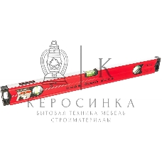 Уровень Matrix алюминиевый, 600 мм, фрезерованный, 3 глазка (1 зеркальный), усиленный