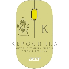 Мышь беспроводная Acer OMR205 зеленый/желтый, 1200 dpi, радиоканал, USB, кнопки - 3