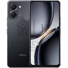 Смартфон Tecno Spark Go 3 128Gb 4Gb черный моноблок 3G 4G 2Sim 6.75