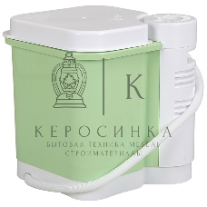 Стиральная машина активаторного типа Фея-2 СМ-2 белый-зеленый, загрузка вертикальная 2 кг