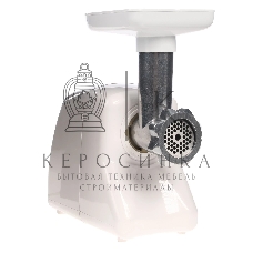 Мясорубка электрическая Ротор Дива-М ЭМШ 30/230-3 белый, 1500 Вт, 0.5 кг/мин, насадки - 3