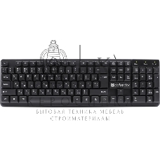 Клавиатура проводная Defender Symbol HB-559 RU USB черный