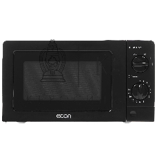 Микроволновая печь ECON ECO-2031M черный, 20 л, 700 Вт, переключатели - поворотный механизм