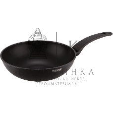 Сковорода ВОК (WOK) Rondell Discovery RDA-1646 круглая 28 см, покрытие: TriTitan ручка несъемная (без крышки) черный