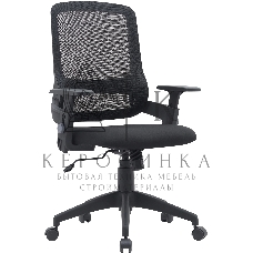 Кресло компьютерное Cactus CS-MC313-BK черный, сетка/ткань