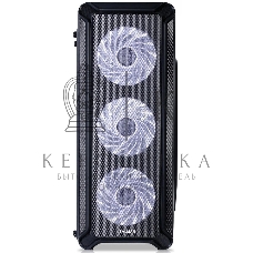Компьютерный корпус MidiTower Zalman I3 черный (ATX, без БП, 2xUSB2.0 Type-A + USB3.2 Type-A) (Zalman i3)