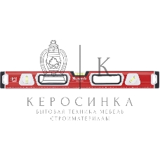 Уровень Matrix алюминиевый, магнит фрезеров 3 глазка 2 комп, рукоятки, 1200 мм