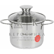 Кастрюля MASTER HOUSE Piccolo-1,0 со стеклянной крышкой 75319