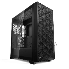 Компьютерный корпус без блока питания PCCooler C3D510 BK, Mesh Mid Tower, черный, TG, 0.7 SPCC, no fans E-ATX, ATX, mATX, mITX 170/390/205mm 2x2.5
