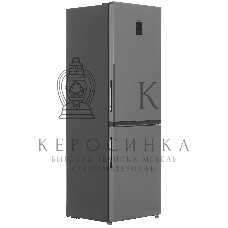 Холодильник Candy CFN6185SDC серебристый двухкамерный 191/91л морозилка снизу, No Frost