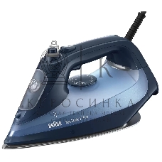 Утюг Braun SI7160BL синий, 3000 Вт, 50 г/мин, 220 г/мин, 300 мл