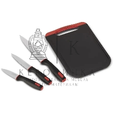 Набор ножей Rondell RD-1010 3 шт с разделочной доской