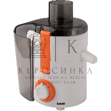 Соковыжималка BBK JC060-H11 белый/оранжевый, центробежная, 550 Вт, 500 мл, механическое