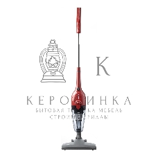Пылесос вертикальный Centek CT-2565 красный, питание от сети, 200 Вт, уборка сухая, пылесборник 1.2 л