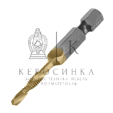 Сверло-метчик Denzel М4 х 0,7 мм, Р6М5