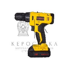 Дрель-шуруповерт аккумуляторная Eurolux ДА-18/2Li, Аккумуляторная, 12В, 2 АКБ, Кейс