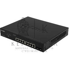 Коммутатор D-Link DGS-1100-10MPPV2/A 8G 2SFP 8PoE+ настраиваемый