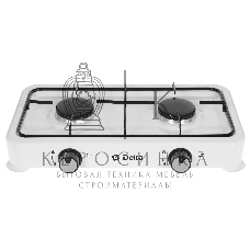 Плитка газовая Delta D-2206 двухконфорочная; белый