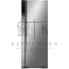 Холодильник Hitachi HRTN7489DF BSLCS нержавеющая сталь двухкамерный инвертер 345/105л морозилка сверху, No Frost