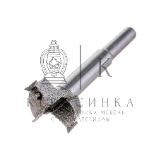 Сверло Сибртех Форстнера по дереву, 25 мм, цилиндрический хвостовик