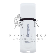 Флешка USB Smartbuy Paean white (SB64GBPN-W), 64Gb, USB 2.0, R/W 25/15, белый