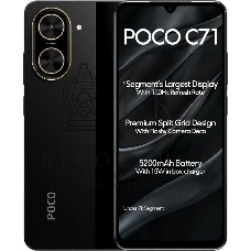 Смартфон POCO C71 RU 3/64Gb черный