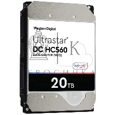 Жесткий диск Western Digital HDD WUH722020BLE604 20Tb 7200rpm SATA-III 512Mb 3.5