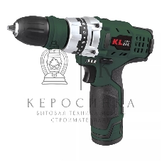 Профессиональный шуруповерт аккумуляторный Klpro KLNM1020 (12 В/2,0 А·ч, 0-1300 об/мин, 12 бит)