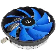 Кулер для процессора Digma D-CPC95-2 синий/черный, 120 мм, алюминий, 1500 об/мин, 29 дБ, 3 pin, 95 Вт, 66 мм