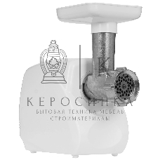 Мясорубка электрическая Ротор Классик-Р ЭМШ 35/300-2 белый, 1500 Вт, 0.6 кг/мин, реверс, насадки - 2