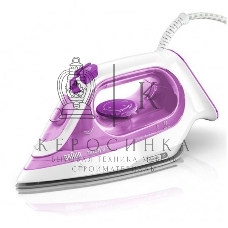 Утюг Braun SI 3030 PU белый/фиолетовый, 2300 Вт, 45 г/мин, 140 г/мин, 270 мл