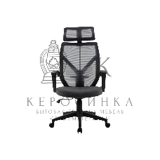 Кресло компьютерное Cactus CS-MC414-BK черный, сетка/ткань