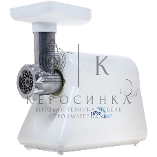 Мясорубка электрическая Ротор Дива-Р ЭМШ 35/300-2 белый, 1500 Вт, 0.6 кг/мин, реверс, насадки - 2