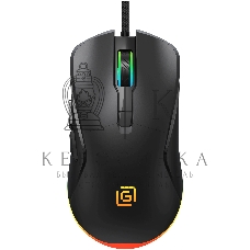 Мышь проводная Oklick 750G черный, 7200 dpi, USB, кнопки - 5