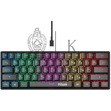 Клавиатура Filum FL-GKBM10 проводная, USB Type-A, чёрный