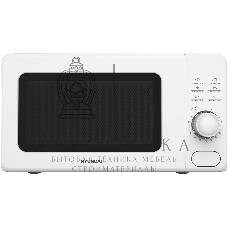 Микроволновая печь Hyundai HYM-D3035 белый, 20 л, 700 Вт, переключатели - поворотный механизм