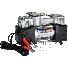 Компрессор поршневой Nova Bright АК-75 двухпоршневой, пластиковый кейс с инструментами 36448