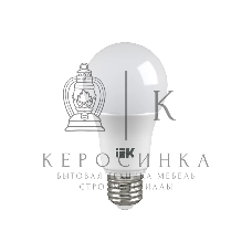 Лампа светодиодная ИЭК LLE-A60-7-230-40-E27 ECO A60 7Вт грушевидная 4000К белый E27 633лм 230-240В