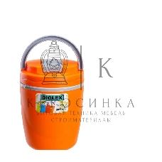 Термос Diolex DXC-1400-3-OR 1400 мл, оранжевый, пищевой пластик с колбой из нерж. стали