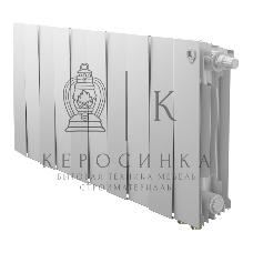 Радиатор биметаллический Royal Thermo PianoForte 300 белый VR80 - 10 секц.