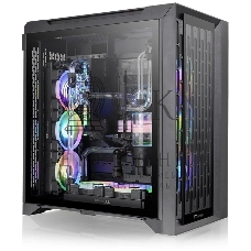 Компьютерный корпус Thermaltake CTE C700 TG ARGB черный без БП ATX 3x140мм 2xUSB 3.0 audio bott PSU