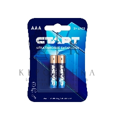 Батарейки СТАРТ LR03-BL2 BLUE 40/720, AAA, 2 шт. в блистере