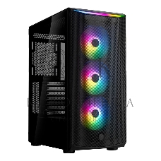 Компьютерный корпус Silverstone G41FA512ZBG0020 High airflow ATX mid-tower chassis with dual radiator support and ARGb lighting High airflow ATX mid-tower chassis with dual radiator support and ARGb lighting