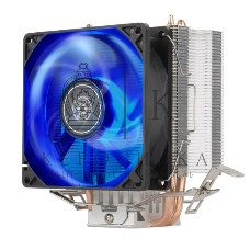 Кулер универсальный Silverstone SST-KR03 Kryton CPU Cooler, low noise, silent hydraulic bearing 92мм blue LED fan, universal Socket compatibility