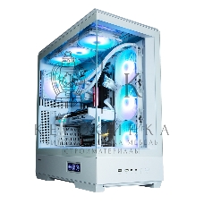 Компьютерный корпус ZALMAN P50 DS, ATX, WHITE, WINDOW, 2x3.5