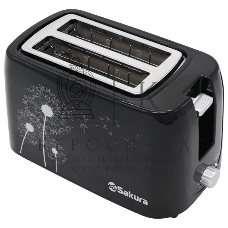 Тостер Sakura SA-7608BK 750 Вт, подогрев черн