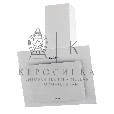 Вытяжка каминная Krona Fiona 600 PB белый управление: кнопочное (1 мотор)