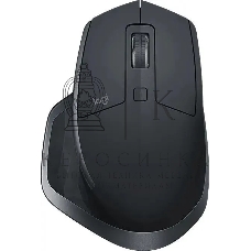 Мышь беспроводная Logitech MX Master 2S графитовый, 4000 dpi, радиоканал, Bluetooth, USB, кнопки - 7